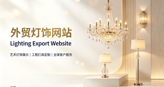 外贸灯饰独立站定制搭建实战案例｜yth2206游艇会出口企业双语网站建设制作全流程解析